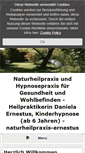 Mobile Screenshot of naturheilpraxis-ernestus.de